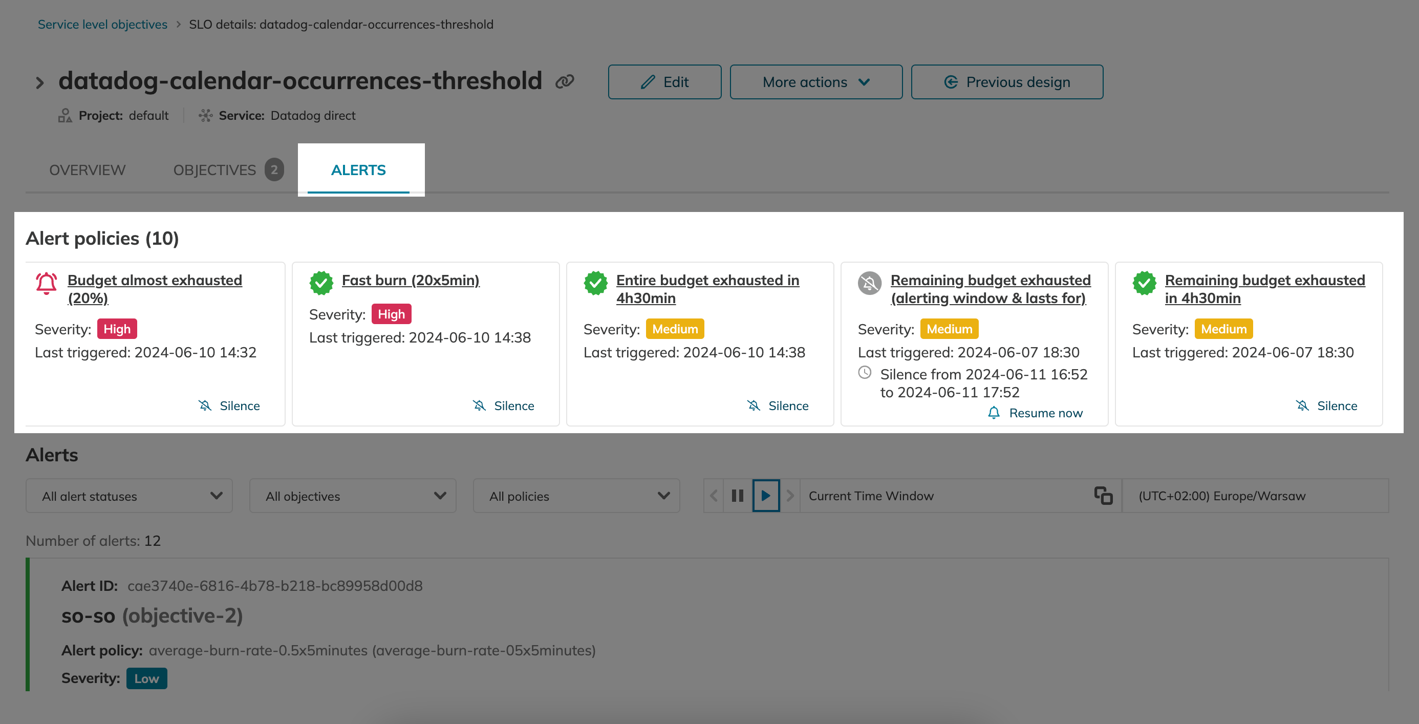 managing silenced alerts