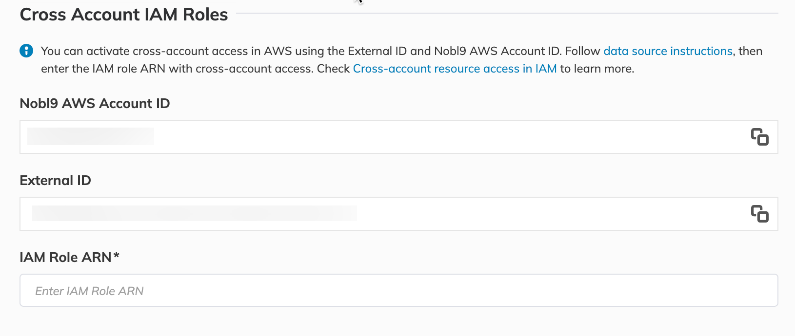 CloudWatch IAM ARN config