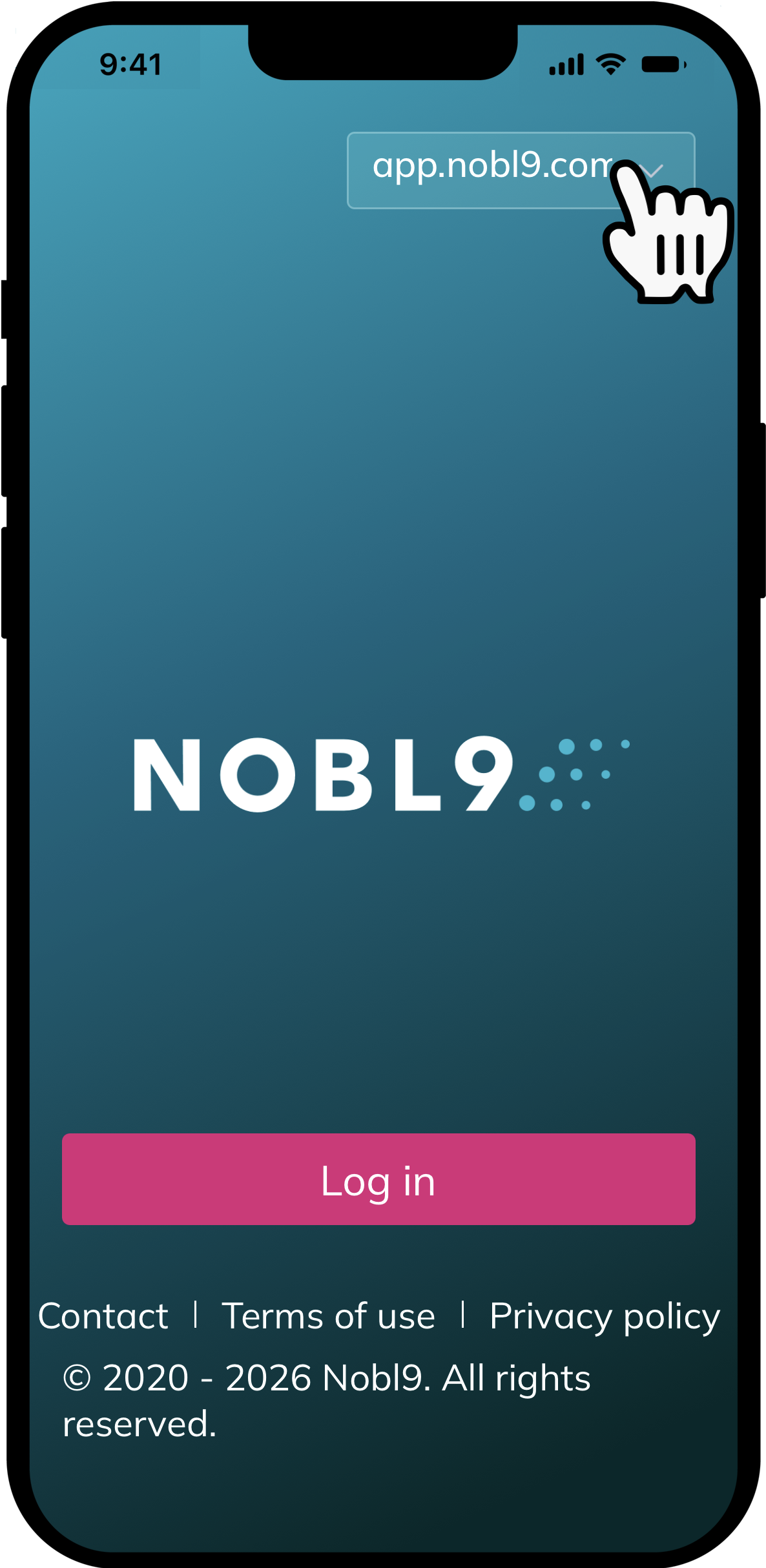 Log in to Nobl9 Alerts