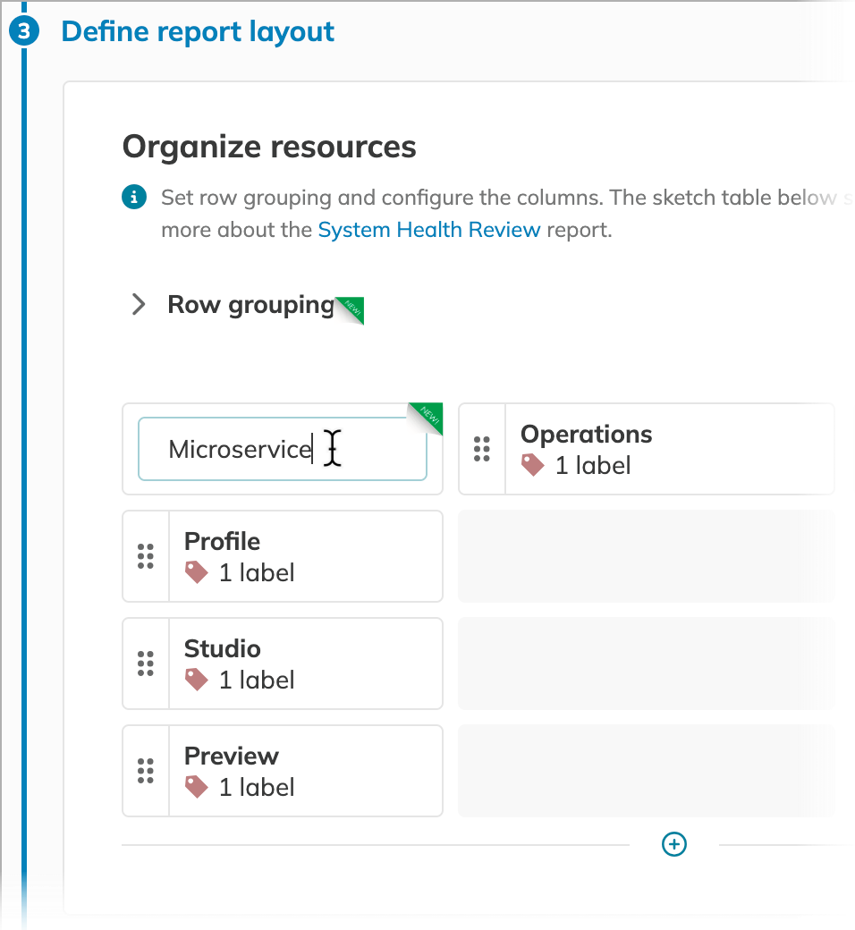Improvements implemented to the System Health Review report