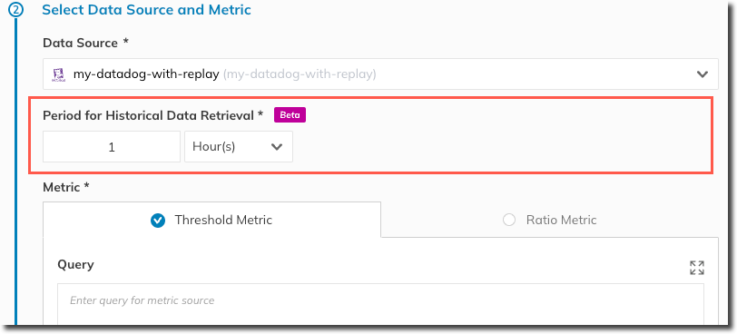 replay slo wizard config