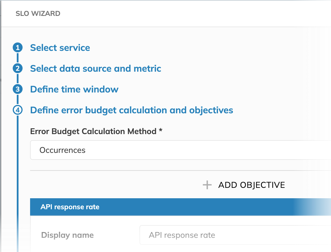 occurrences budgeting method