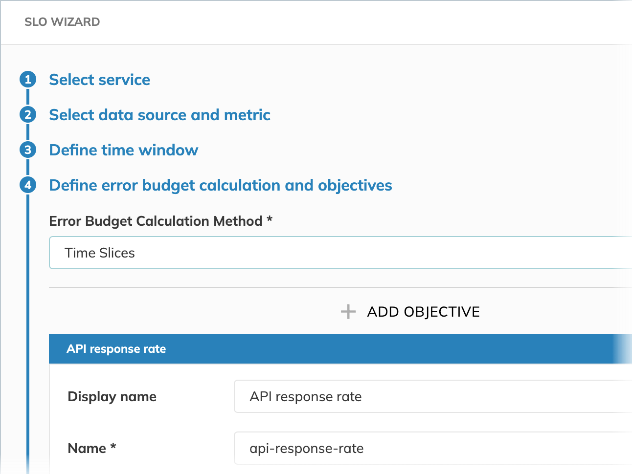 time slices budgeting method