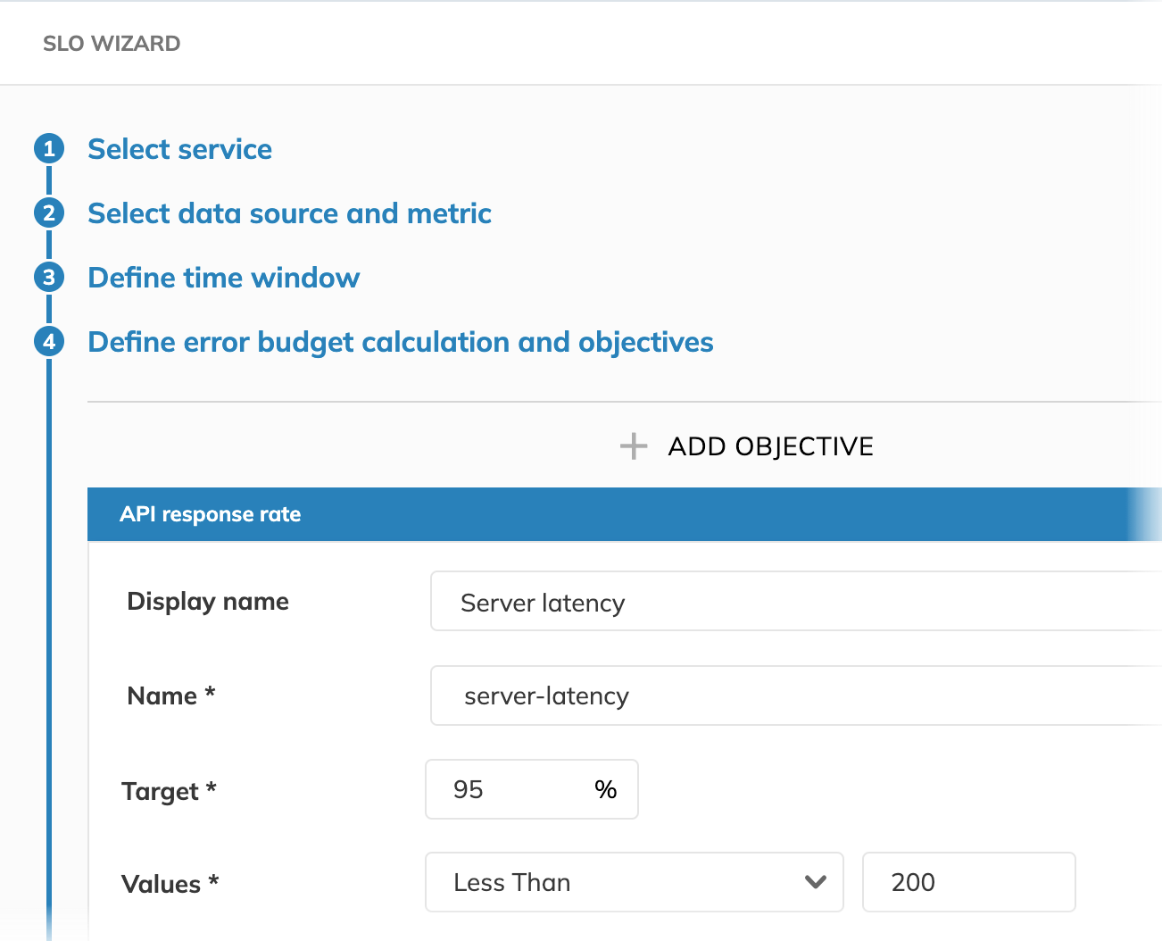 define error budget